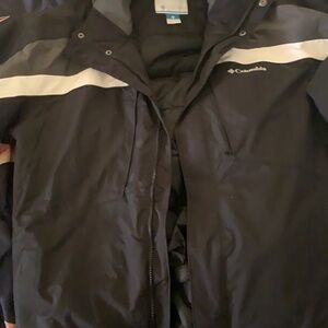 Columbia black jacket XL